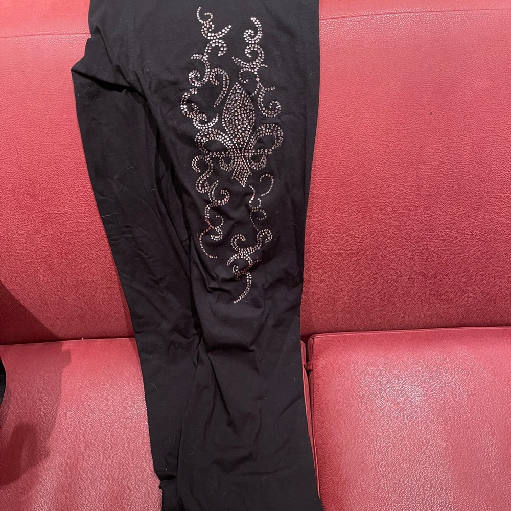BN leggings with stoning
